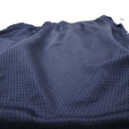 Champion Mesh Game Shorts, Size 2XL, Navy, Side Stripes, One-Point Logo, Made in El Salvador