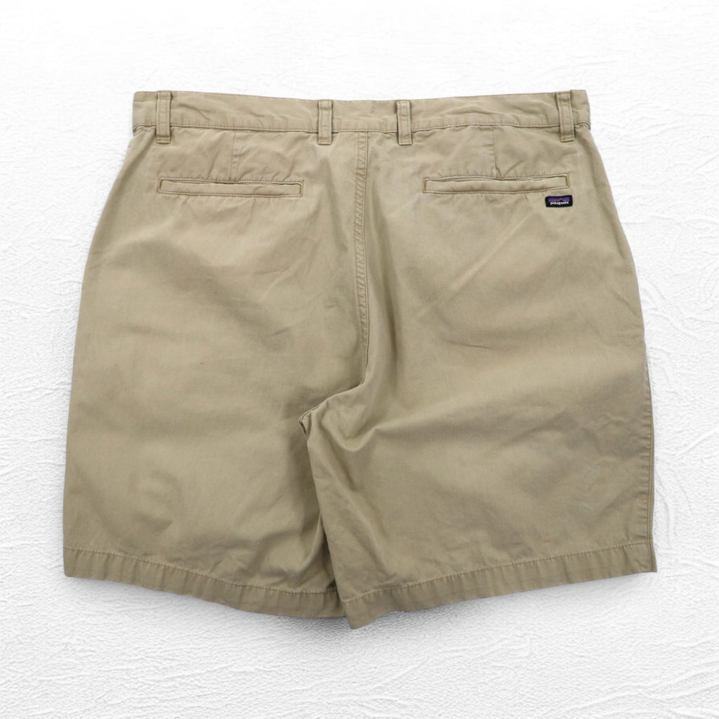 Patagonia Allwear Shorts, Half Pants, L, Beige, Organic Cotton, 57675, Made in Sri Lanka