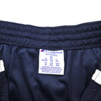 Champion Mesh Game Shorts, Size 2XL, Navy, Side Stripes, One-Point Logo, Made in El Salvador