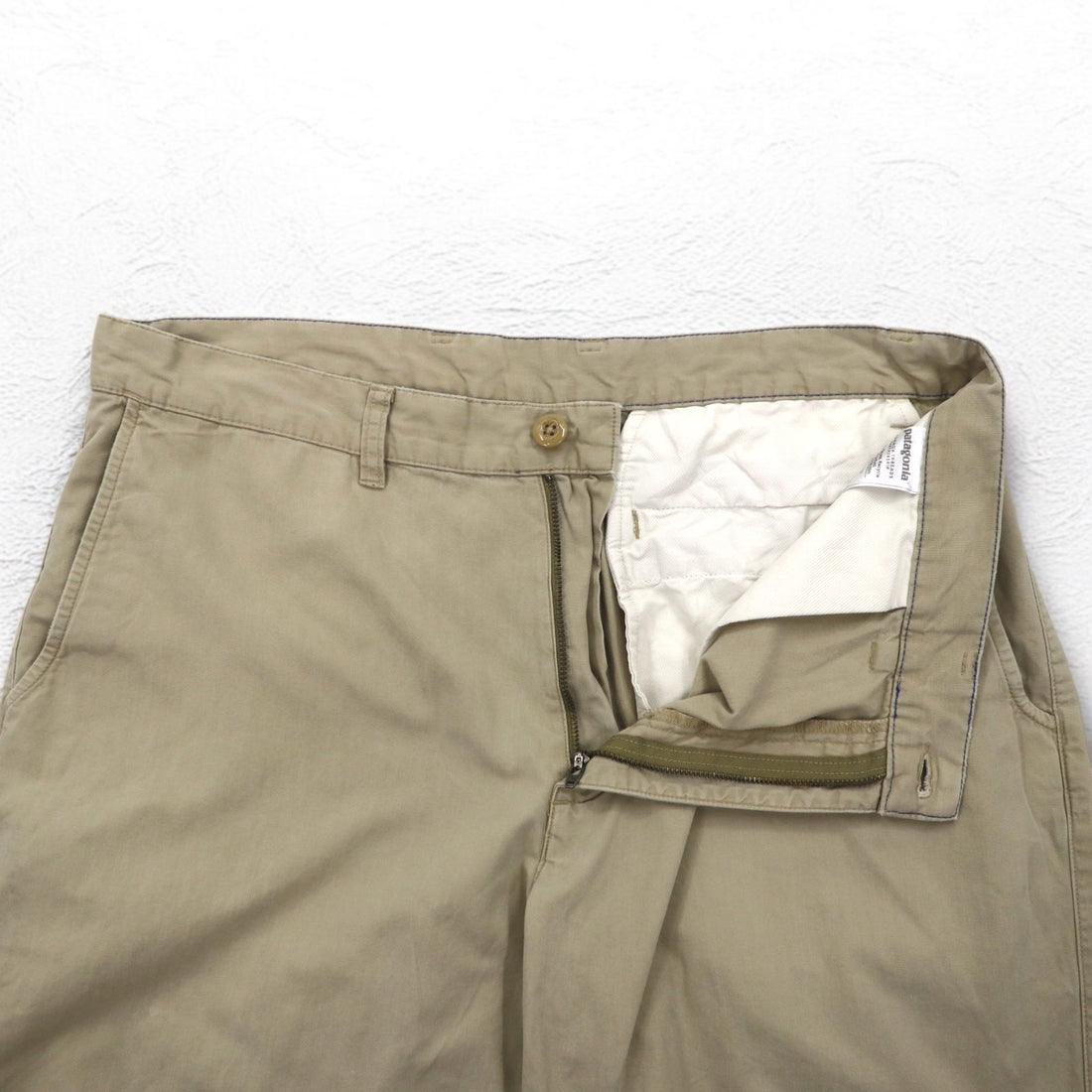 Patagonia Allwear Shorts, Half Pants, L, Beige, Organic Cotton, 57675, Made in Sri Lanka