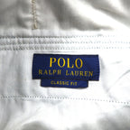 POLO RALPH LAUREN Utility Canvas Baggy Short Cargo Pants, Size L, Gray, Knee-Length