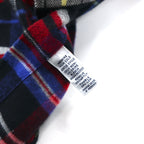 Polo by Ralph Lauren Oversized Flannel Shirt, Medium, Red, Cotton, Check