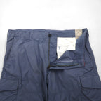 POLO RALPH LAUREN Utility Canvas Baggy Short Cargo Pants, Size L, Gray, Knee-Length