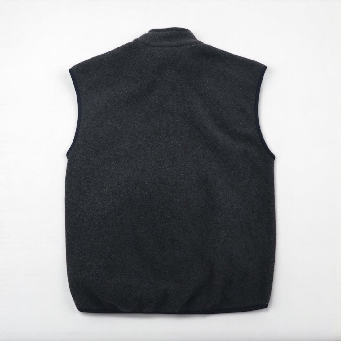 THE NORTH FACE 90s USA Made Fleece Vest, Size Small, Gray, One-Point Logo, Zip Pocket