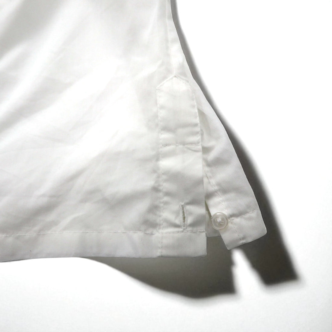 GUAYABERA 90s Full-Zip Cuban Shirt, Short Sleeve, Box Shirt, XL, White, Embroidered