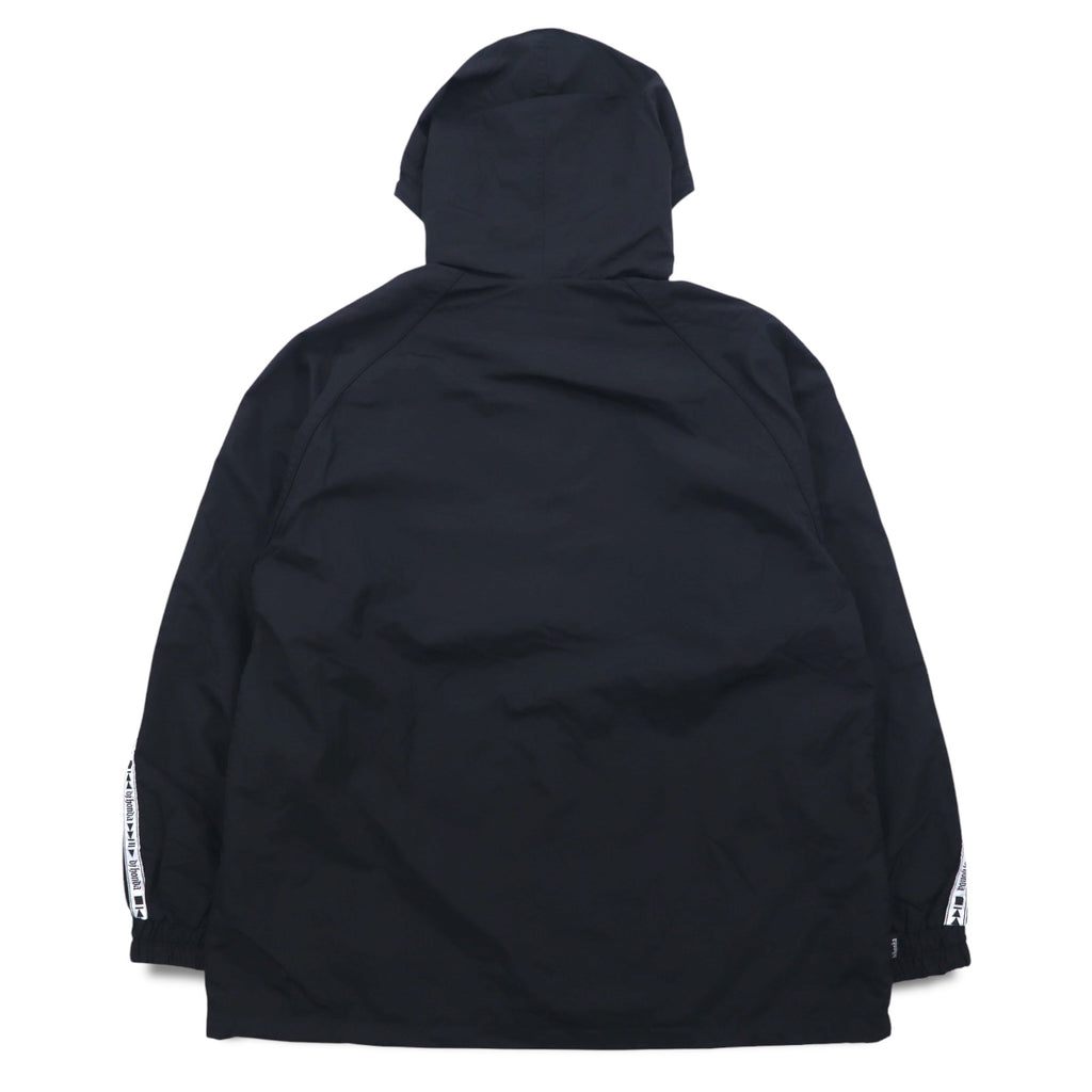DJ Honda 90s Tech Jacket Nylon Parka M Black Tape Logo TECH JACKET