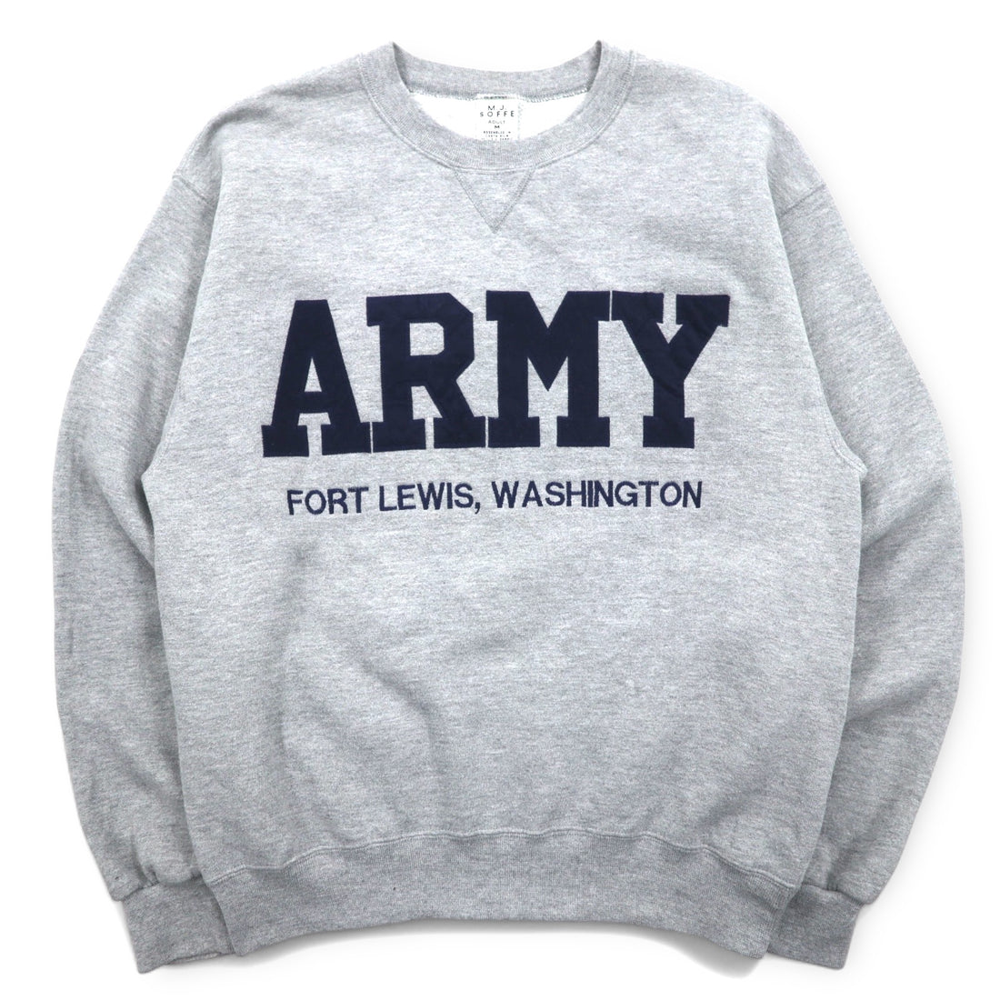 US ARMY US Military Sweatshirt M Grey Cotton Military MJSOFFE