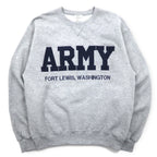 US ARMY US Military Sweatshirt M Grey Cotton Military MJSOFFE