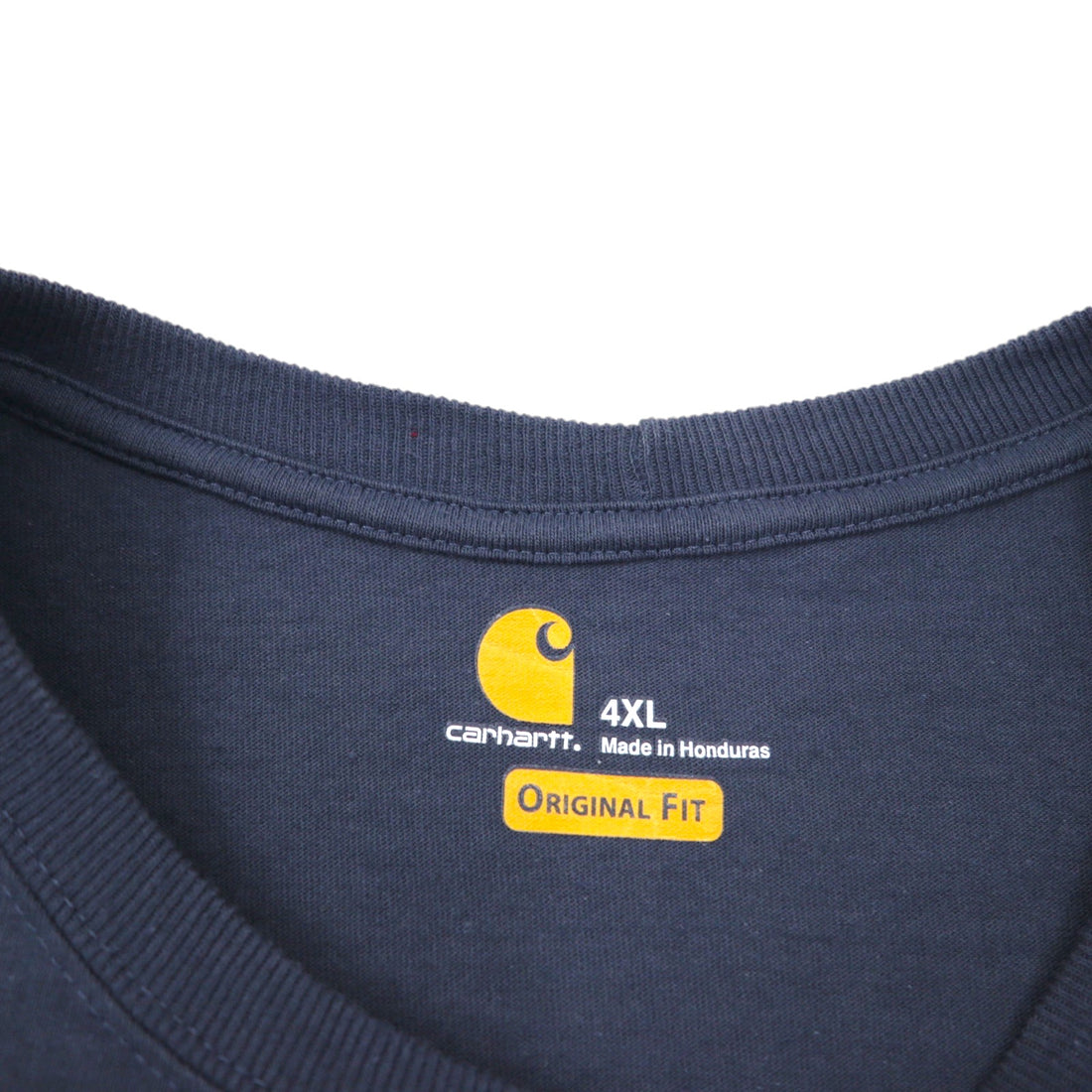 Carhartt Original Fit Pocket T-Shirt, Size 4XL, Gray, Cotton