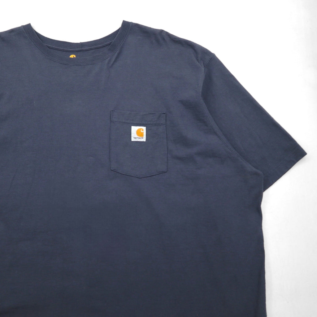 Carhartt Original Fit Pocket T-Shirt, Size 4XL, Gray, Cotton