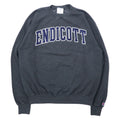 日本然リトテ-古着オンライン-Champion ECO カレッジ刺繍 スウェット L グレー コットン ENDICOTT アーチロゴ-Champion ECO College Embroidery Sweatshirt L Gray Cotton ENDICOTT Arch Logo