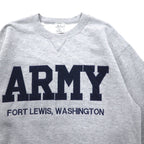 US ARMY US Military Sweatshirt M Grey Cotton Military MJSOFFE