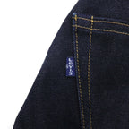 LEVI'S MADE &amp; CRAFTED Shuttle Jean 05055-0036, 12oz Selvedge Rigid Denim Jeans, Size M, Indigo, Leather Patch, Made in Turkey