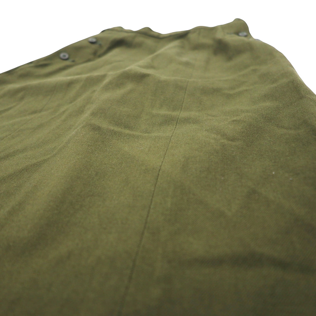 US ARMY Field Skirt A-line 8R Khaki Wool Military SKIRT WMN'S WL FIELD OG108
