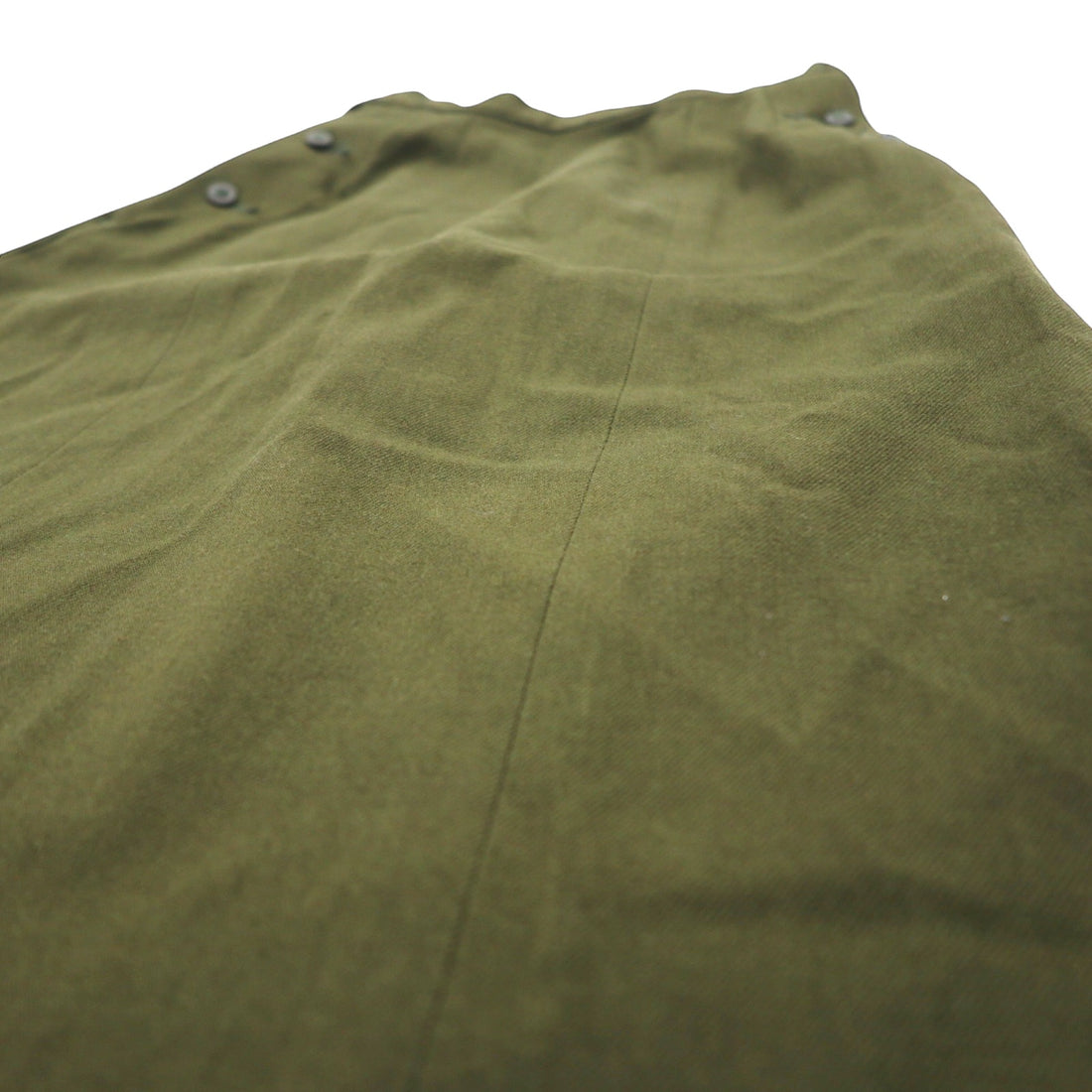 US ARMY Field Skirt A-line 8R Khaki Wool Military SKIRT WMN'S WL FIELD OG108