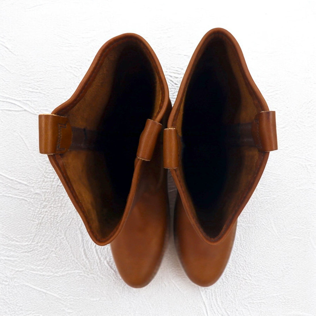 REDWING 89's USA Made 80s 11inch PECOS Boots, Size 26.5cm, Brown Leather, 1155 Print Wing Tag, Vertical Wing.