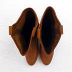REDWING 89's USA Made 80s 11inch PECOS Boots, Size 26.5cm, Brown Leather, 1155 Print Wing Tag, Vertical Wing.