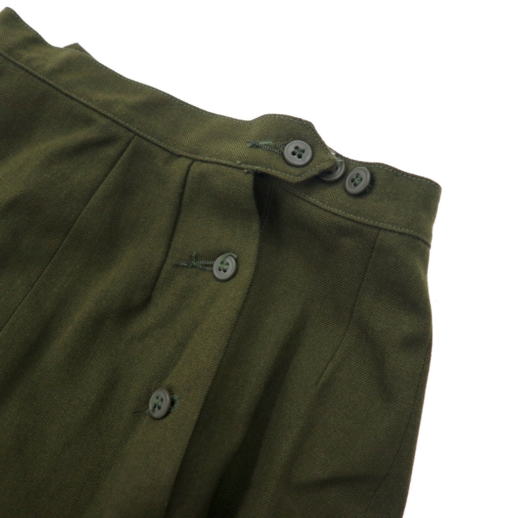 US ARMY Field Skirt A-line 8R Khaki Wool Military SKIRT WMN'S WL FIELD OG108