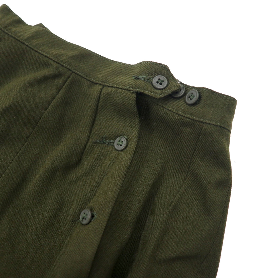 US ARMY Field Skirt A-line 8R Khaki Wool Military SKIRT WMN'S WL FIELD OG108