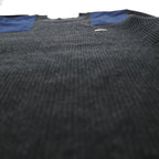 LACOSTE Commando Knit Sweater, Medium, Wool, with Epaulettes and Elbow Patches, AH9167, Dressinn