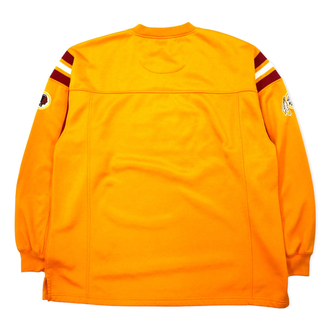 NFL Game Shirt XL Yellow Polyester RED SKINS Big Size