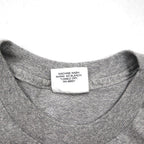 The Cotton Exchange 90s USA Made Single Stitch Vintage Drake Soccer T-Shirt, Gray, Size XL