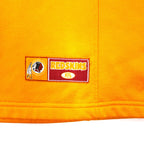 NFL Game Shirt XL Yellow Polyester RED SKINS Big Size