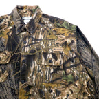 Columbia Real Tree Camo Button Down Shirt, XL, Khaki, Cotton, MOSSY OAK, Big Size