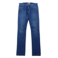 Acne Stretch Skinny Denim Pants, Medium, Indigo, Blue, Cotton, Made in Turkey