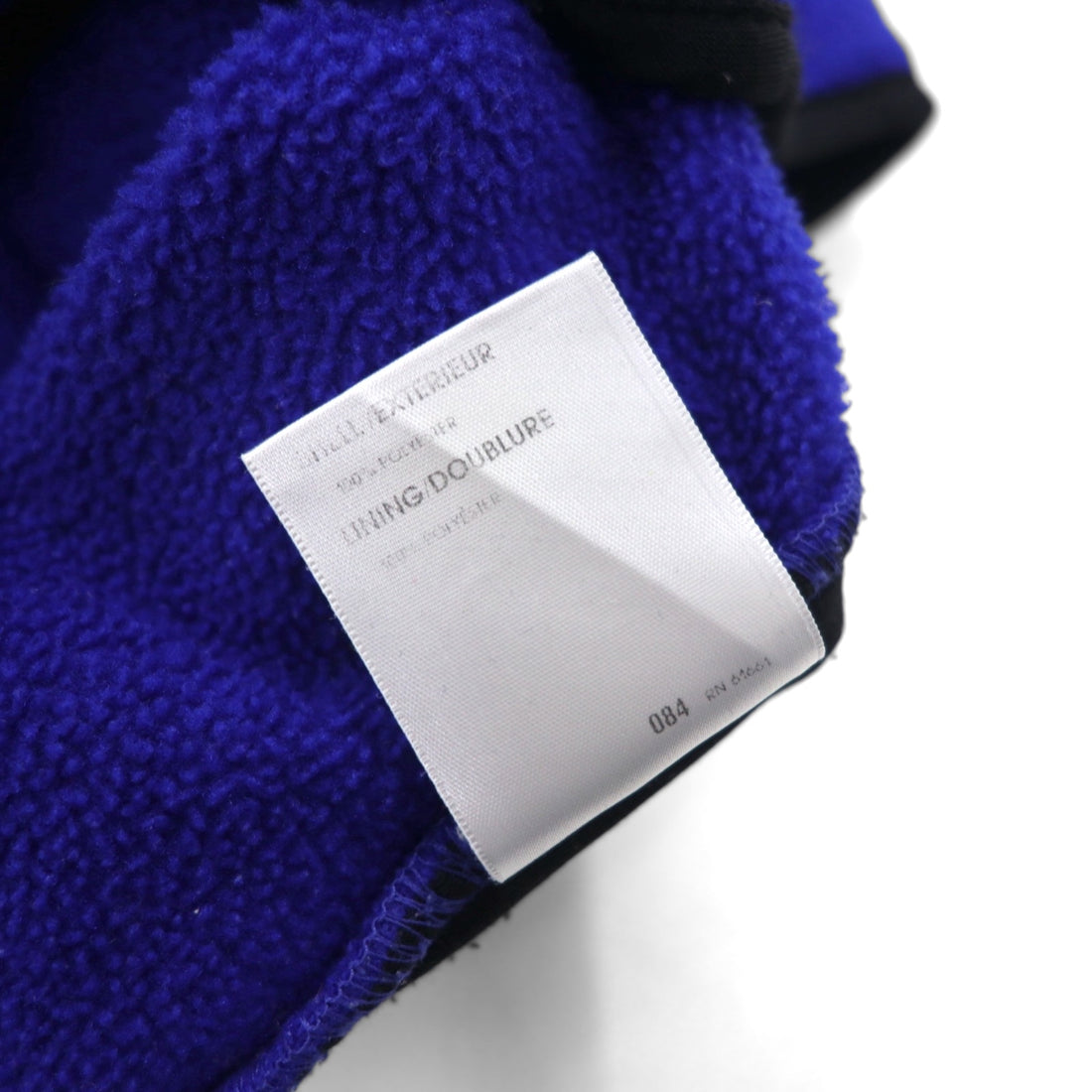 THE NORTH FACE 90s USA Made Polartec Fleece Jacket, Size M, Blue, Zip Pocket