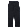 日本然リトテ-古着オンライン-Levi's カナダ製 ユーロリーバイス ブラック デニムパンツ テーパード 34 コットン ジッパーフライ オレンジタブ ボタン裏212 50634 0319-Levi's Canada MADE Eurori Vise Black Denim PANTS Tapered 34 Cotton Zipper Fly Orange Tub Button Back 212 50634 0319