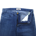 Acne Stretch Skinny Denim Pants, Medium, Indigo, Blue, Cotton, Made in Turkey