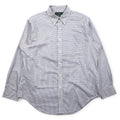 LAUREN RALPH LAUREN ボタンダウンシャツ XL ブルー コットン チェック CLASSIC FIT NON IRON