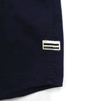 SEAN JOHN 2000s Reflective Design Short Sleeve Field Shirt, Size L, Navy, Cotton