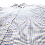 LAUREN RALPH LAUREN ボタンダウンシャツ XL ブルー コットン チェック CLASSIC FIT NON IRON
