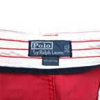 Polo by Ralph Lauren 90年代 ポロチノ バギー ショート カーゴパンツ ハーフパンツ XL ピンクコットン