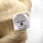 90s Ireland Vintage Fisherman Knit アイルランド製 90年代 フィッシャーマン アランニット セーター XL 生成り ウール ケーブル編み BLARNEY WOOLEN MILLS