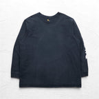 Carhartt Long Sleeve T-Shirt, 3XL, ORIGINAL FIT, Black, Cotton, Big Size