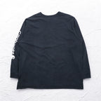 Carhartt Long Sleeve T-Shirt, 3XL, ORIGINAL FIT, Black, Cotton, Big Size