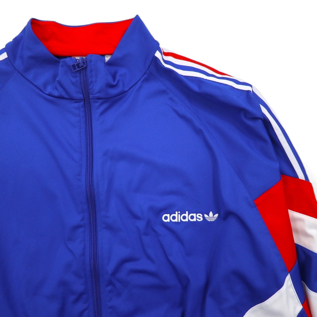 adidas originals アロース トラックジャケット ジャージ 4XL ブルー Aloxe Track Top CE4828 フランス代表 復刻 トリコロール トレフォイル