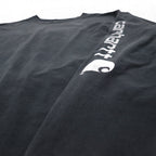 Carhartt Long Sleeve T-Shirt, 3XL, ORIGINAL FIT, Black, Cotton, Big Size