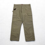 Wrangler WORKWEAR リップストップ カーゴパンツ XL カーキ コットン 10WMWR1BR