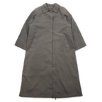 LONDON FOG Balmacaan Coat, XL, Grey, Polyester, Cotton, Removable Liner