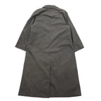 LONDON FOG Balmacaan Coat, XL, Grey, Polyester, Cotton, Removable Liner