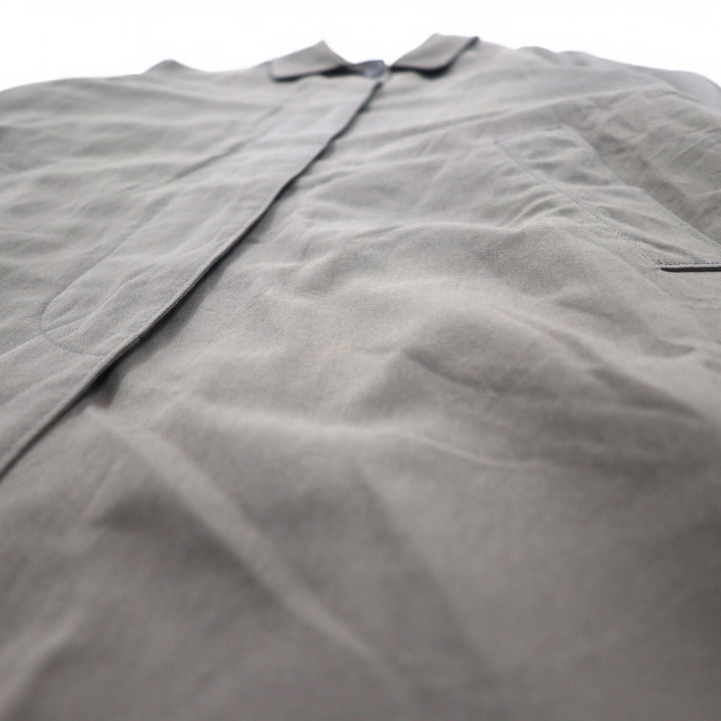 LONDON FOG Balmacaan Coat, XL, Grey, Polyester, Cotton, Removable Liner