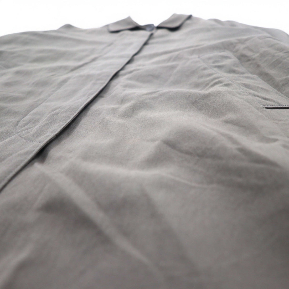 LONDON FOG Balmacaan Coat, XL, Grey, Polyester, Cotton, Removable Liner