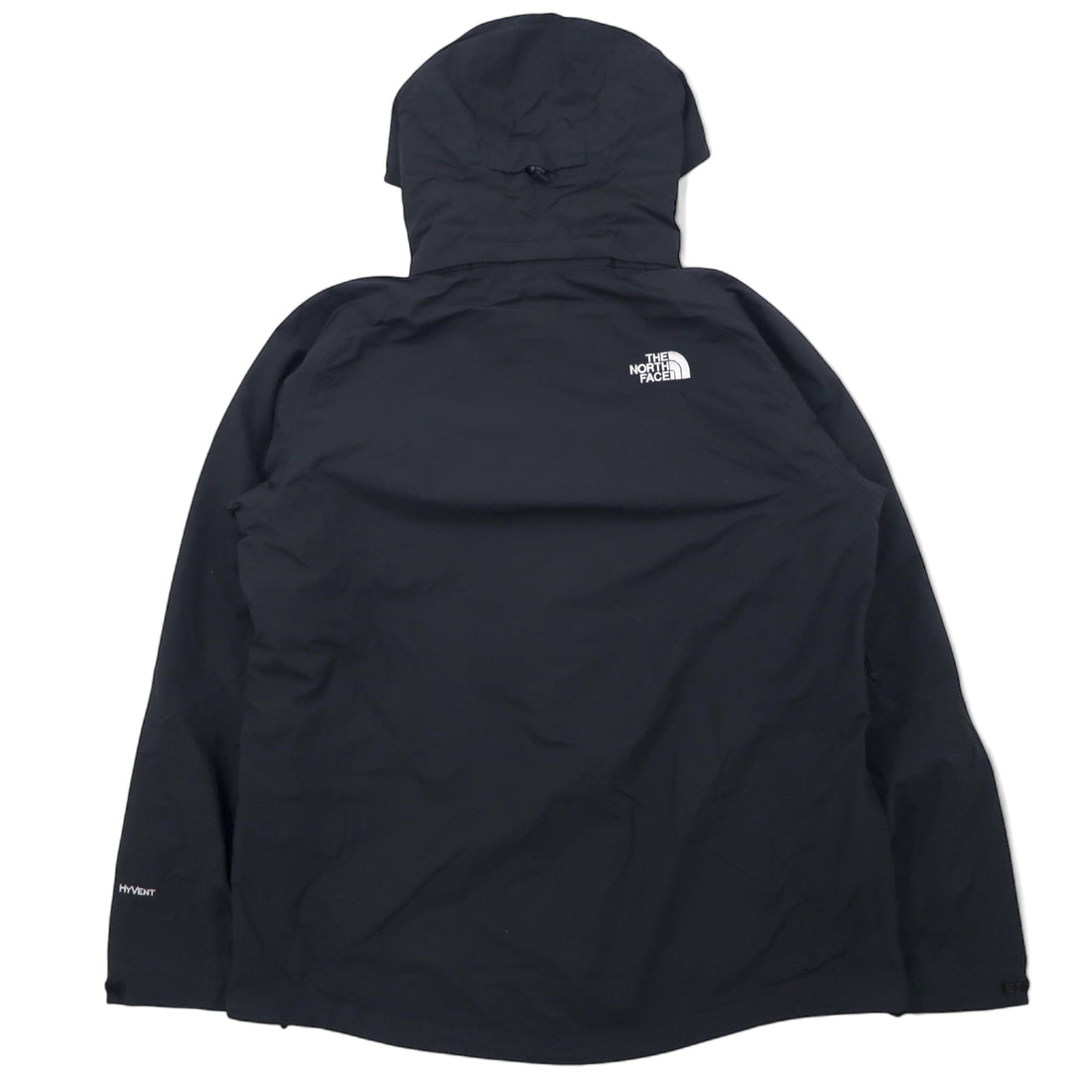 THE NORTH FACE マウンテンパーカー M ブラック ナイロン HYVENT 撥水 透湿 ジップインジップ搭載 US規格