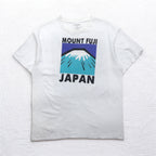 Vintage Remake T-shirt RETURN TO SENDER Double-sided Print L White MOUNT FUJI JAPAN Mount Fuji