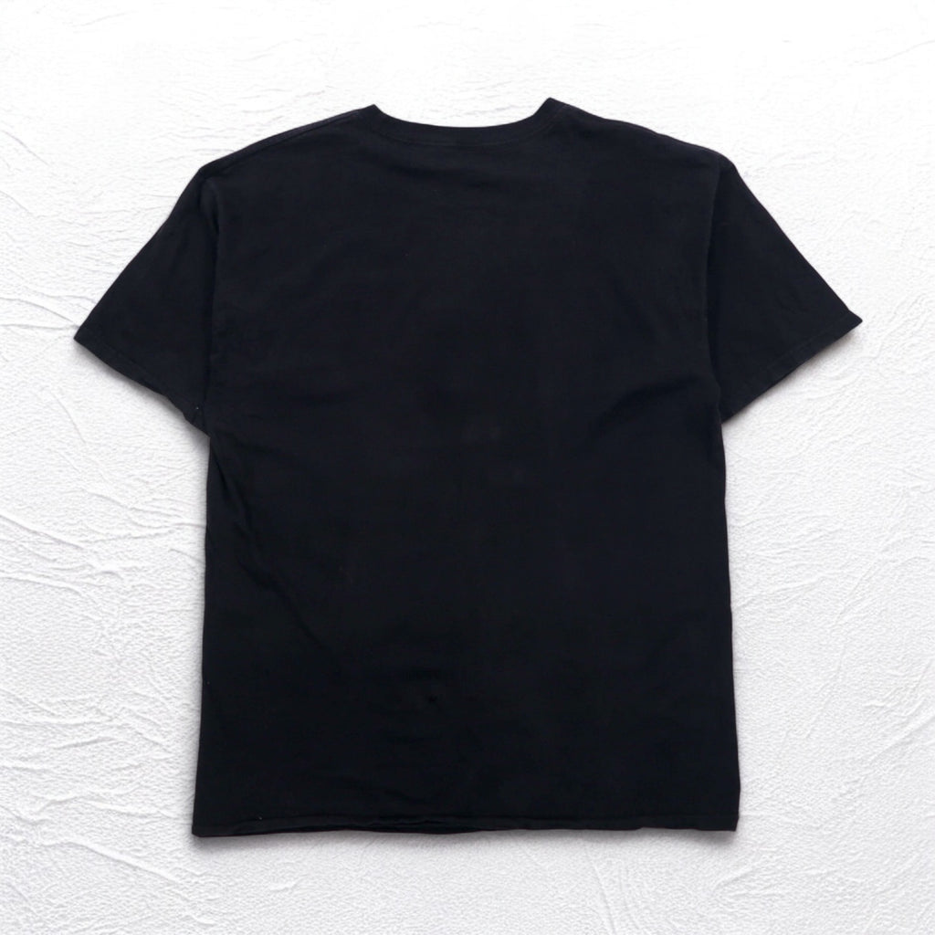 Hard Rock CAFE Logo Print T-Shirt L Black Cotton BALTIMORE Made in Mexico