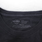 Hard Rock CAFE Logo Print T-Shirt L Black Cotton BALTIMORE Made in Mexico